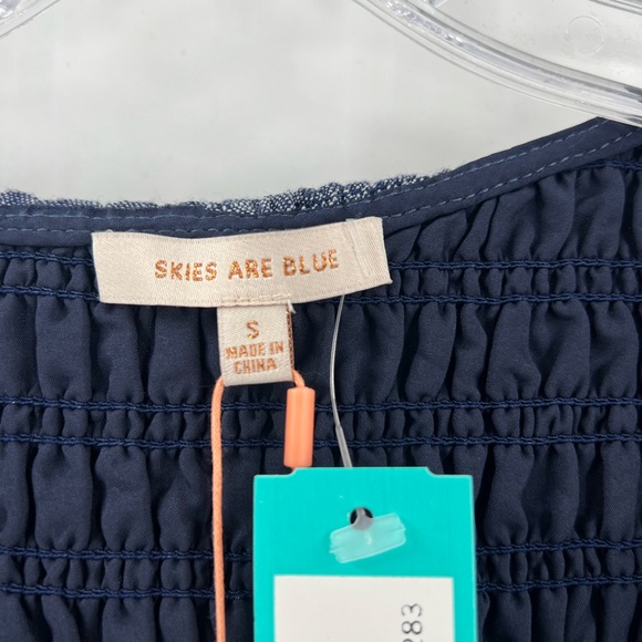 SKIES ARE BLUE Ciela Tier Hem Maxi Dress new
Size small - Picture 5 of 11